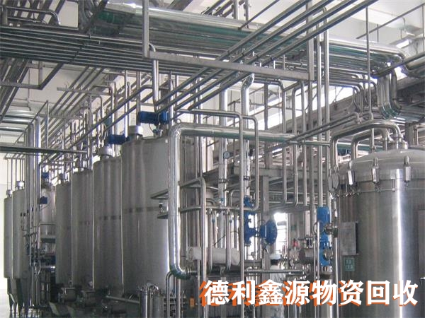 乳品設備回收,飲料設備回收,生產線設備回收