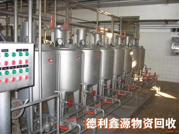 密云食品設備回收